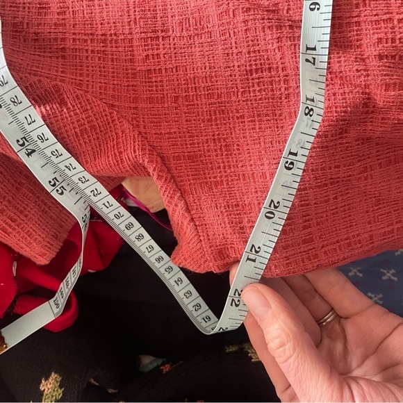 Madewell verse back tie top in Muted Red - Picture 10 of 11